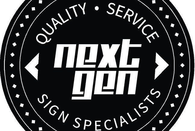 Logo for next gen sign specialists